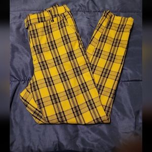 Plaid pants